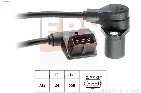 EPS 1.953.064 Sensor, crankshaft pulse