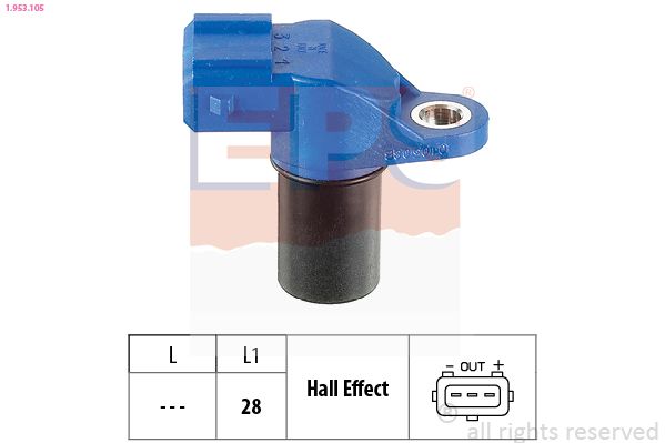 EPS 1.953.105 Sensor, RPM