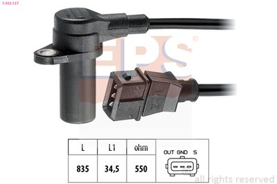 Sensor, crankshaft pulse EPS 1.953.137
