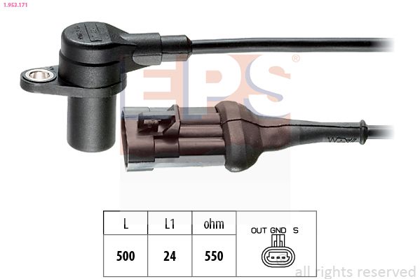 EPS 1.953.171 Sensor, crankshaft pulse