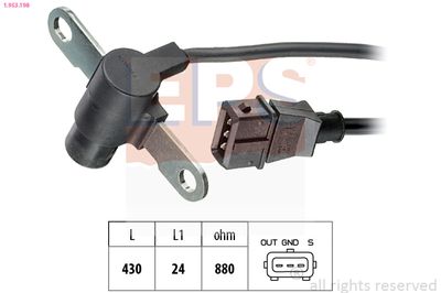 Sensor, crankshaft pulse EPS 1.953.198
