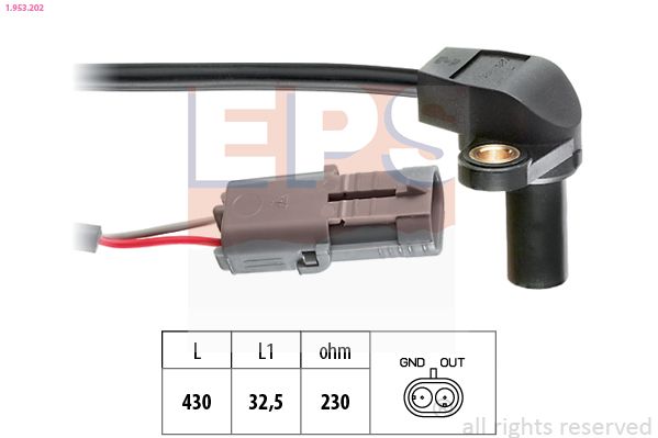 EPS 1.953.202 Sensor, crankshaft pulse