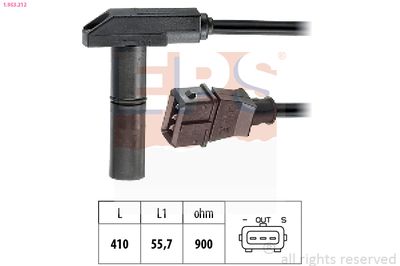 Sensor, crankshaft pulse EPS 1.953.212