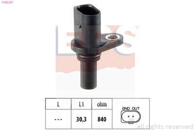 RPM Sensor, automatic transmission EPS 1.953.221