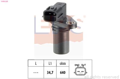 Sensor, crankshaft pulse EPS 1.953.225