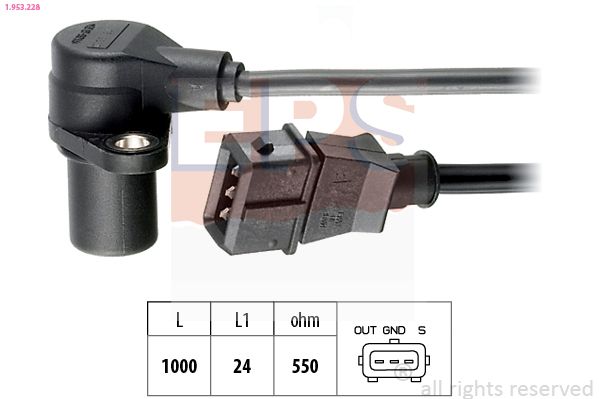 EPS 1.953.228 Sensor, crankshaft pulse