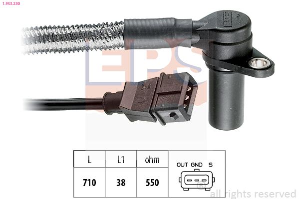 EPS 1.953.230 Sensor, crankshaft pulse