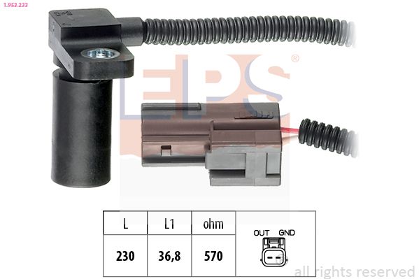EPS 1.953.233 RPM Sensor, automatic transmission