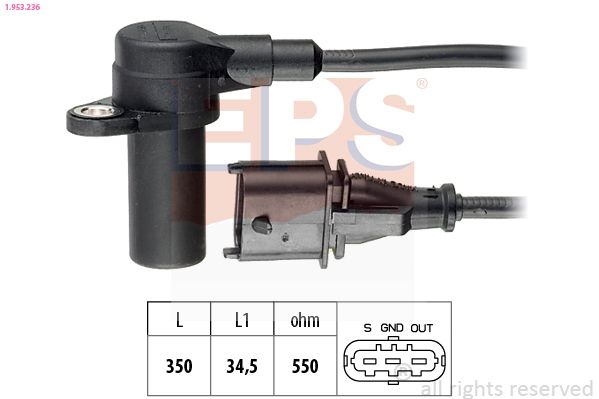 EPS 1.953.236 Sensor, crankshaft pulse