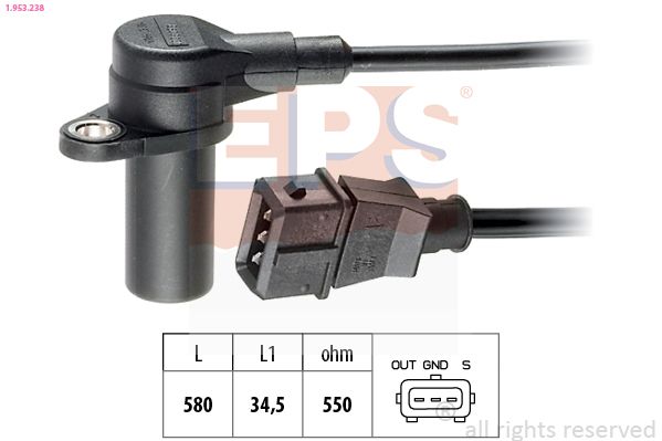 EPS 1.953.238 Sensor, crankshaft pulse