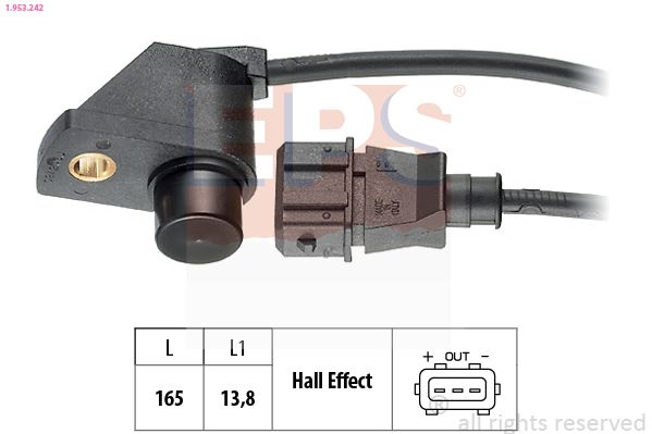 EPS 1.953.242 Sensor, camshaft position