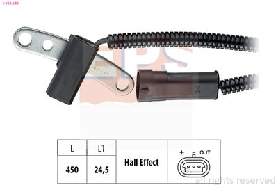 Sensor, RPM EPS 1.953.249
