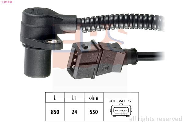 EPS 1.953.252 Sensor, crankshaft pulse