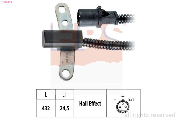EPS 1.953.253 Sensor, crankshaft pulse