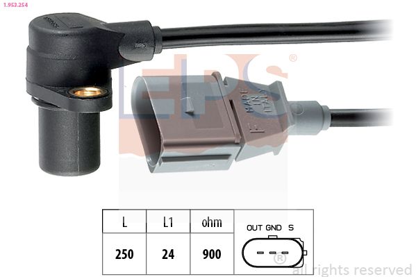 EPS 1.953.254 Sensor, crankshaft pulse
