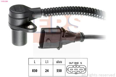 Sensor, crankshaft pulse EPS 1.953.266