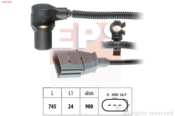 EPS 1.953.267 Sensor, crankshaft pulse