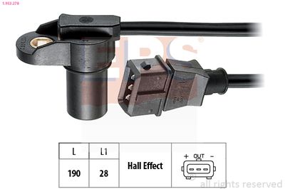 Sensor, camshaft position EPS 1.953.278