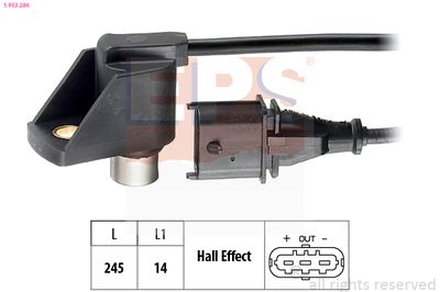 Sensor, camshaft position EPS 1.953.286