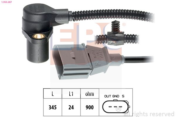 EPS 1.953.287 Sensor, crankshaft pulse