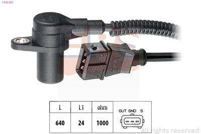 Sensor, crankshaft pulse EPS 1.953.301