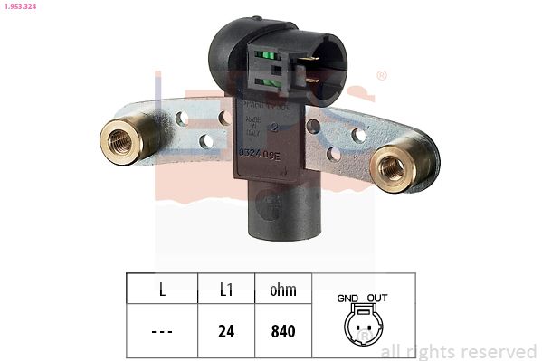 EPS 1.953.324 Sensor, crankshaft pulse