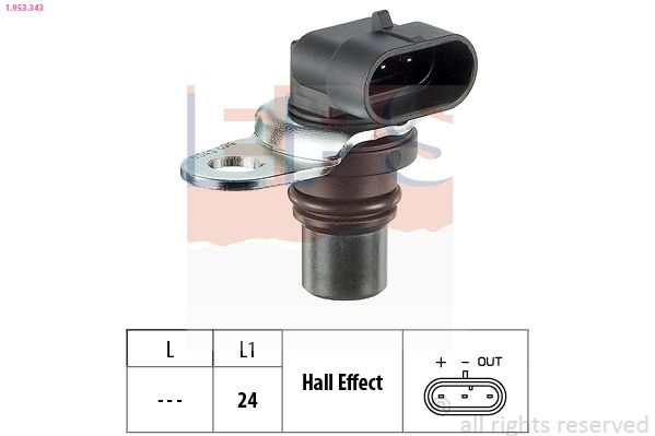 EPS 1.953.343 Sensor, camshaft position