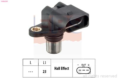 Sensor, camshaft position EPS 1.953.351