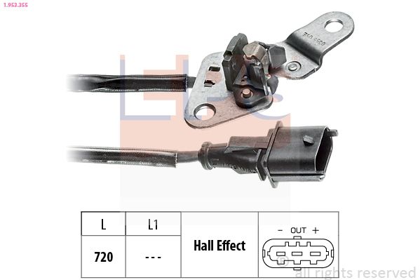 EPS 1.953.355 Sensor, camshaft position