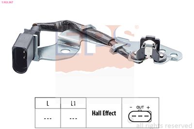Sensor, camshaft position EPS 1.953.367