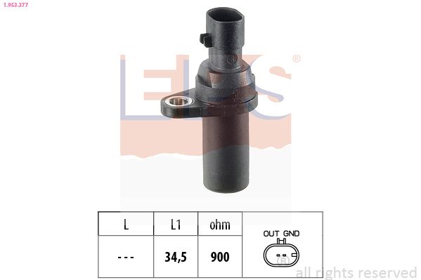 EPS 1.953.377 Sensor, crankshaft pulse