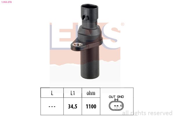EPS 1.953.378 Sensor, crankshaft pulse