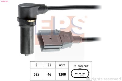 Sensor, crankshaft pulse EPS 1.953.391