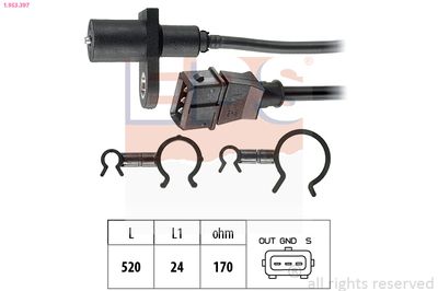 Sensor, crankshaft pulse EPS 1.953.397