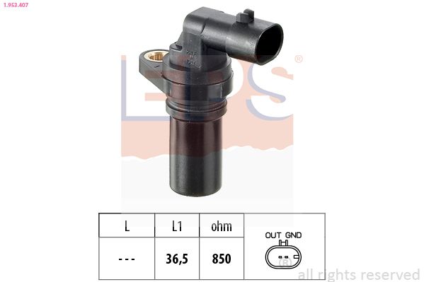 EPS 1.953.407 Sensor, crankshaft pulse