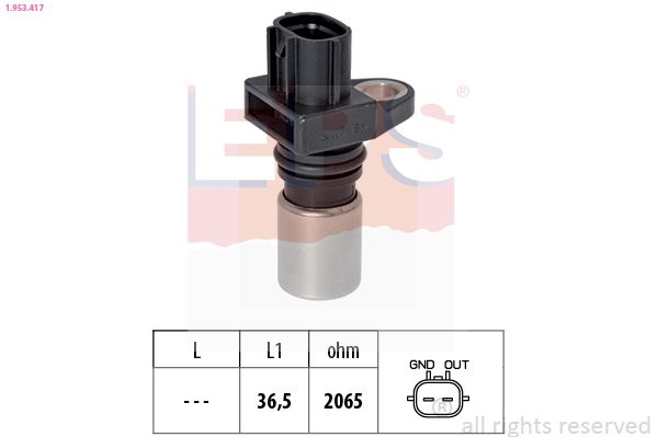 EPS 1.953.417 Sensor, crankshaft pulse