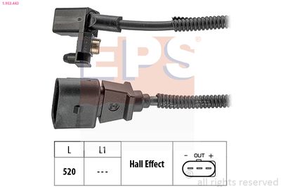 Sensor, crankshaft pulse EPS 1.953.443