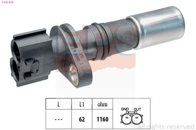 Sensor, crankshaft pulse EPS 1.953.478