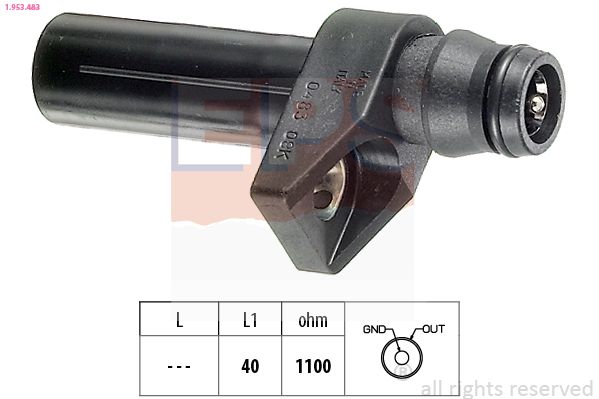 EPS 1.953.483 Sensor, crankshaft pulse
