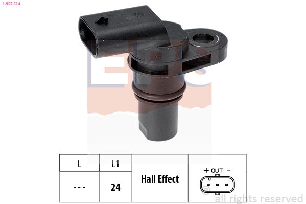 EPS 1.953.514 Sensor, crankshaft pulse
