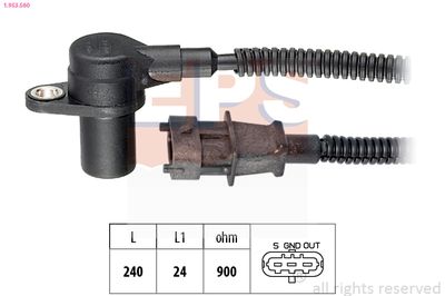 Sensor, crankshaft pulse EPS 1.953.560