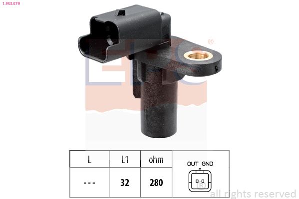 EPS 1.953.579 Sensor, crankshaft pulse