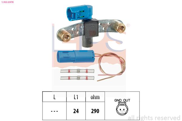 EPS 1.953.597K Sensor, crankshaft pulse