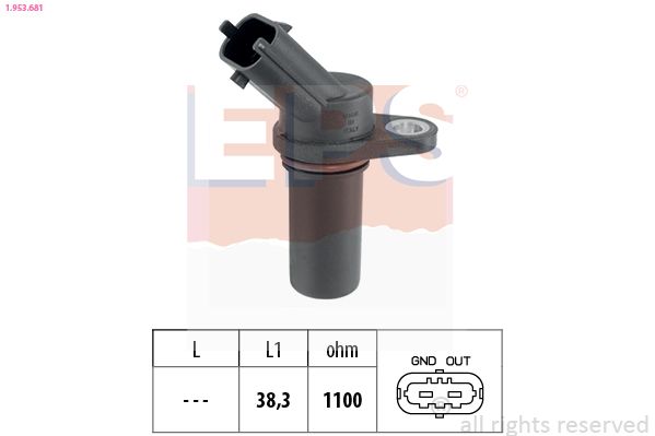 EPS 1.953.681 Sensor, crankshaft pulse
