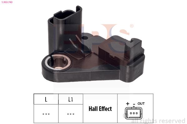 EPS 1.953.743 Sensor, crankshaft pulse