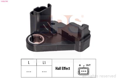 Sensor, crankshaft pulse EPS 1.953.743