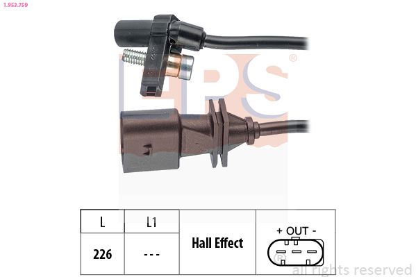 EPS 1.953.759 Sensor, crankshaft pulse