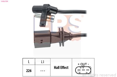 Sensor, crankshaft pulse EPS 1.953.759