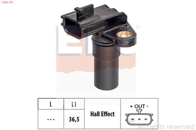 Sensor, RPM EPS 1.953.775