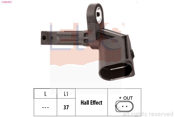 EPS 1.960.015 Sensor, wheel speed